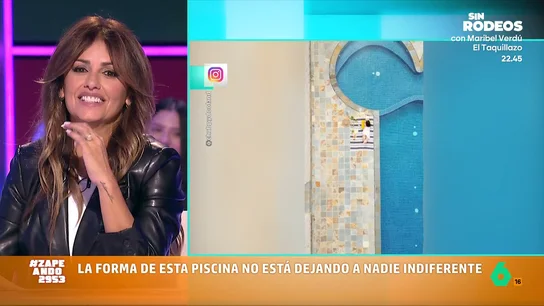 El ataque de risa de Mónica Cruz al hablar sobre la forma de una piscina: "Cuando se calienta se hace olímpica" Los dueños de una casa en Tailandia han escogido que su piscina tenga una forma muy llamativa. Según ellos esa forma fue accidental, pero, no han podido evitar que sus vecinos comenten el resultado.