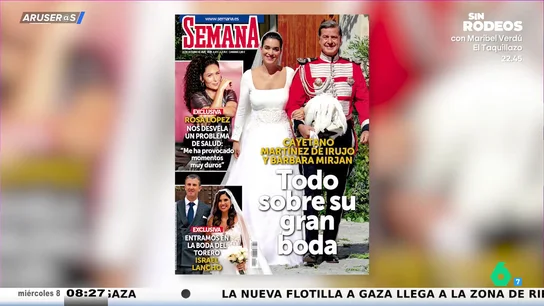Del problema de salud de Rosa López a la boda de Cayetano Martínez de Irujo: el vídeo de las revistas del corazón Del problema de salud de Rosa López a la boda de Cayetano Martínez de Irujo: el vídeo de las revistas del corazón