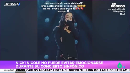 El vídeo en el que Nicki Nicole hace historia al cantar ante 250.000 personas en su primer concierto sinfónico en Rosario El vídeo en el que Nicki Nicole hace historia al cantar ante 250.000 personas en su primer concierto sinfónico en Rosario