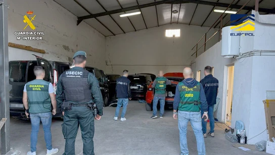 Nueve detenidos en una operación contra una banda por el robo de más de un centenar de coches de lujo en Europa Nueve detenidos en una operación contra una banda por el robo de más de un centenar de coches de lujo en Europa