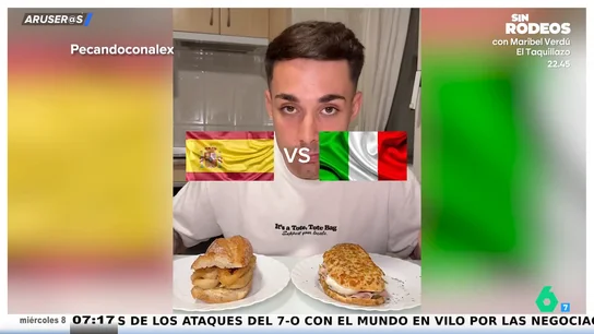 Un tiktoker lanza el 'Mundial de Bocadillos': "El primer duelo España contra Italia" Un tiktoker lanza el 'Mundial de Bocadillos': "El primer duelo España contra Italia"