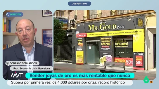 Gonzalo Bernardos habla sobre el oro Gonzalo Bernardos habla sobre el oro