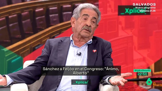 Revilla, tras el "ánimo, Alberto" de Sánchez a Feijóo: "Es un pim, pam, pum en el que se jalea a uno o al otro" Revilla, tras el "ánimo, Alberto" de Sánchez a Feijóo: "Es un pim, pam, pum en el que se jalea a uno o al otro"