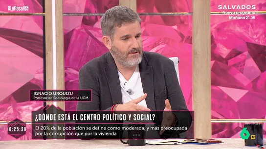 Ignacio Urquizu: "La gente de centro ahora mismo comparte con la derecha el principal problema del país: la corrupción" Ignacio Urquizu: "La gente de centro ahora mismo comparte con la derecha el principal problema del país: la corrupción"