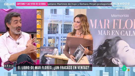 Juan del Val pone en duda el éxito del libro de Mar Flores: "Las ventas son las ventas" Juan del Val pone en duda el éxito del libro de Mar Flores: "Las ventas son las ventas"