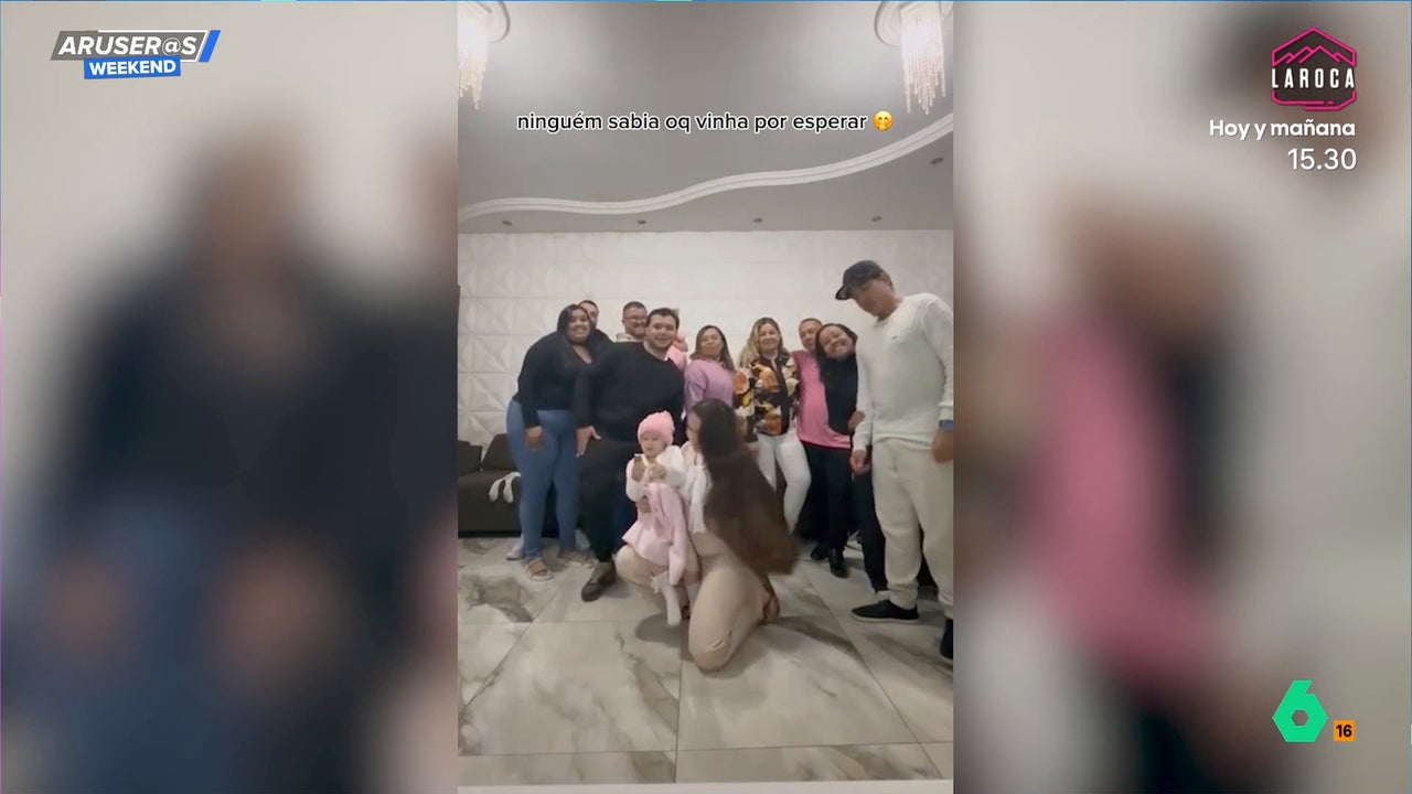 Una madre comunica a su familia que su hija pequeña está curada del cáncer de una manera original y emotiva: este es el vídeo del momento