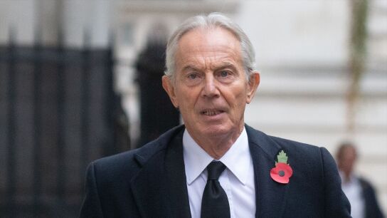El exprimer ministro brit&aacute;nico, Tony Blair, en una imagen de archivo