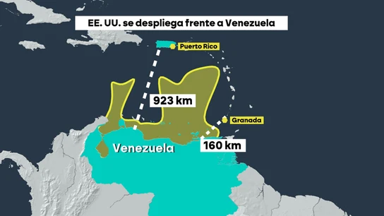Trump amplía su ofensiva para combatir el "narcotráfico" mientras Maduro se prepara para un posible ataque Trump amplía su ofensiva para combatir el "narcotráfico" mientras Maduro se prepara para un posible ataque