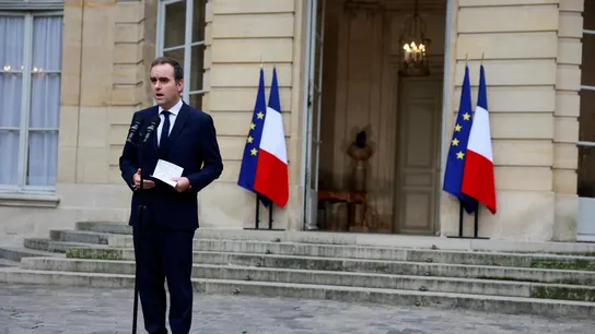 El primer ministro de Francia, Sébastien Lecornu El primer ministro de Francia, Sébastien Lecornu