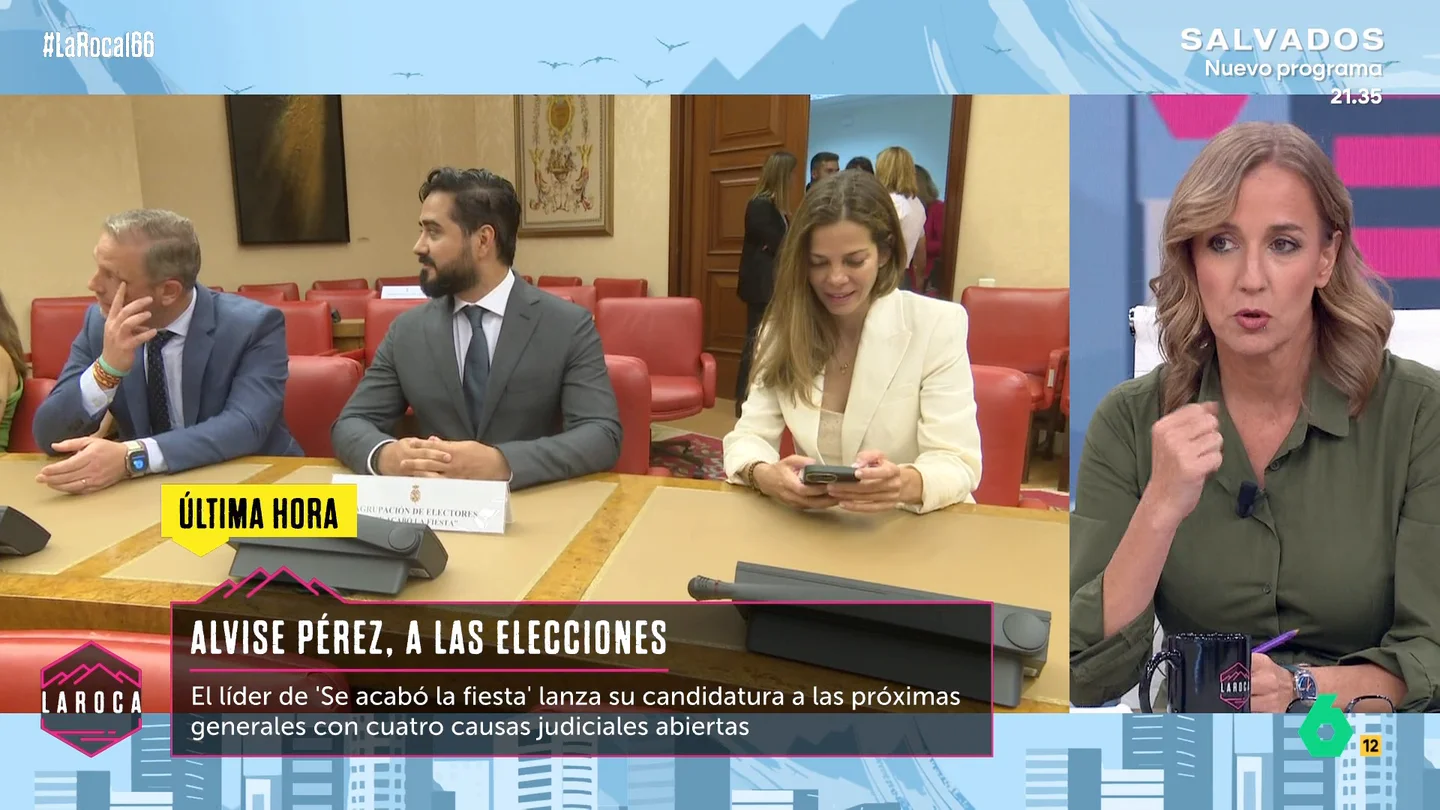 Tania Sánchez, tajante con el discurso de Alvise Pérez: "Esta orientado para que Vox sea la derechita cobarde y él 'el pata negra'" Tania Sánchez, tajante con el discurso de Alvise Pérez: "Esta orientado para que Vox sea la derechita cobarde y él 'el pata negra'"