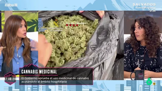 Nuria Roca, sobre el uso medicinal del cannabis: "Hay gente que se cree que en los hospitales se va a fumar marihuana" Nuria Roca, sobre el uso medicinal del cannabis: "Hay gente que se cree que en los hospitales se va a fumar marihuana"
