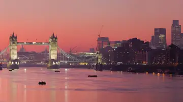 Atardecer en el Támesis Atardecer en el Támesis