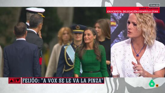  Zaida Cantera, a los "energ&uacute;menos" que se ponen a silbar en el 12-O: "No es una fiesta de la derecha, sino de todos los espa&ntilde;oles"
