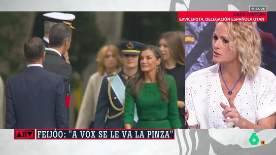 Zaida Cantera, a los "energúmenos" que se ponen a silbar en el 12-O: "No es una fiesta de la derecha, sino de todos los españoles" Zaida Cantera, a los "energúmenos" que se ponen a silbar en el 12-O: "No es una fiesta de la derecha, sino de todos los españoles"