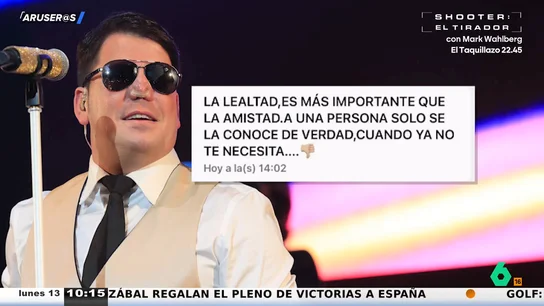 El dardo de Lucas a Andy tras anunciar su carrera en solitario: "A una persona solo se la conoce cuando ya no te necesita" El dardo de Lucas a Andy tras anunciar su carrera en solitario: "A una persona solo se la conoce cuando ya no te necesita"