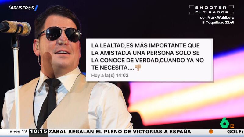 El dardo de Lucas a Andy tras anunciar su carrera en solitario: "A una persona solo se la conoce cuando ya no te necesita"
