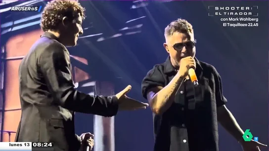 El vídeo viral de Alejandro Sanz y David Bisbal cantando 'Mi soledad y yo' en México El vídeo viral de Alejandro Sanz y David Bisbal cantando 'Mi soledad y yo' en México
