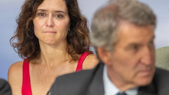 La presidenta de la Comunidad de Madrid, Isabel Díaz Ayuso, y el líder del PP, Alberto Núñez Feijóo (Archivo) La presidenta de la Comunidad de Madrid, Isabel Díaz Ayuso, y el líder del PP, Alberto Núñez Feijóo (Archivo)