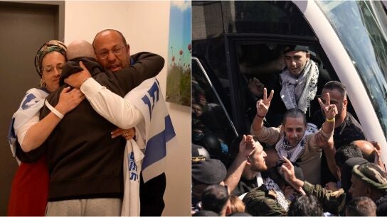 Ham&aacute;s libera a los 20 rehenes con vida mientras Israel excarcela a los primeros presos palestinos