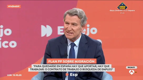 Alberto Núñez Feijóo en Espejo Público Alberto Núñez Feijóo en Espejo Público