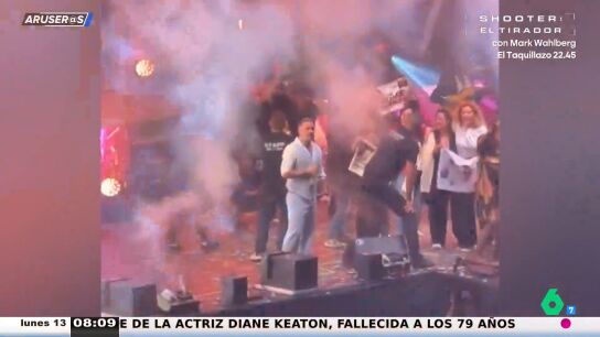 El v&iacute;deo de la tensi&oacute;n de Andy y Lucas en su &uacute;ltimo concierto: "Andy est&aacute; llorando en un rinc&oacute;n mientras Lucas va a su bola"