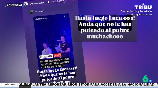 Andy se 'venga' de Lucas: de llamar a su single 'Marioneta' a compartir mensajes que le llaman "arrogante"