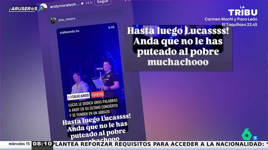 Andy se 'venga' de Lucas: de llamar a su single 'Marioneta' a compartir mensajes que le llaman "arrogante" Andy se 'venga' de Lucas: de llamar a su single 'Marioneta' a compartir mensajes que le llaman "arrogante"