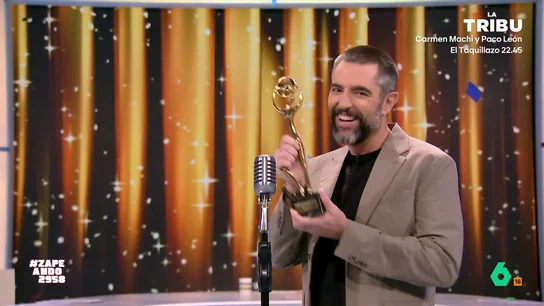 Susana Griso gana una Antena de Oro y Zapeando le roba el premio: "Podemos caer aún más bajo" Ayer se conocían los Premios Antena de Oro 2025 y Zapeando vuelve a quedarse un año más sin él. Una racha que va para record Guinness y que lleva a los zapeadores a una ronda de agradecimientos a premios que no les van a dar.