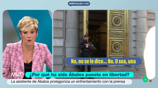 A primera hora de este mi&eacute;rcoles, Jos&eacute; Luis &Aacute;balos ha abandonado el Congreso de los Diputados para dirigirse al Tribunal Supremo, pero, pocos minutos antes de abandonar las instalaciones, Ren&eacute;, su asistente, ha protagonizado un tenso momento con la prensa. 