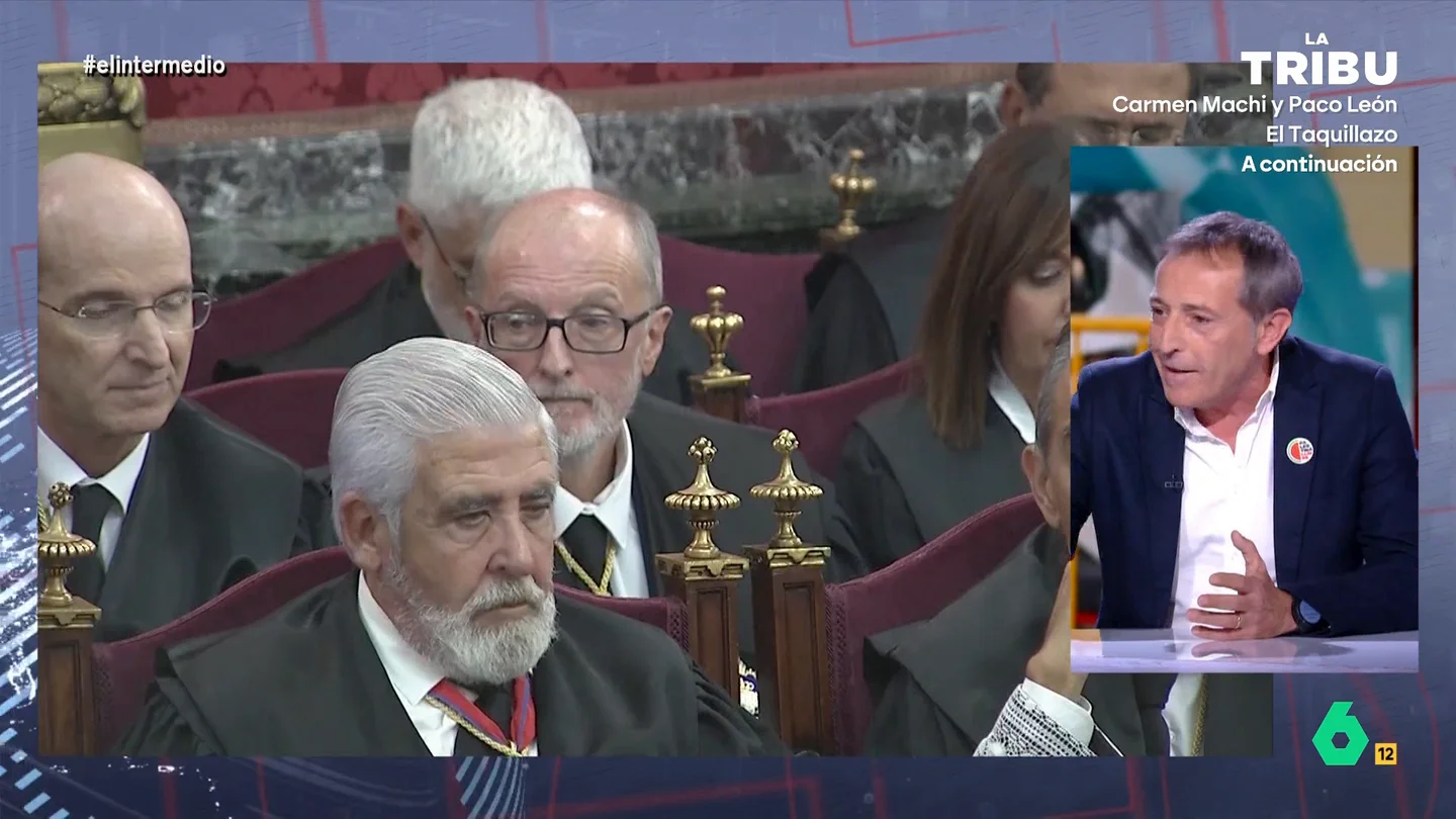 Campos, sobre el "estupor" del juez Puente por que Ábalos siga siendo diputado: "Eso supondría un quebrantamiento de la soberanía popular" El juez del 'caso Koldo' asegura que le provoca "estupor" que Ábalos siga siendo diputado. En este vídeo, Miguel Ángel Campos le recuerda al magistrado lo que dice la Constitución y la presunción de inocencia del exministro.