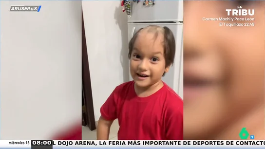 La reacción de Alfonso Arús al ver el vídeo viral del niño que se rapa la cabeza: "Parece Cañita Brava" La reacción de Alfonso Arús al ver el vídeo viral del niño que se rapa la cabeza: "Parece Cañita Brava"