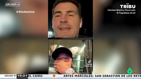 La graciosa 'pullita' de bienvenida de Iker Casillas a Marcelo a la Kings League: "¿Esta mierda sigue en pie? Sal corriendo" La graciosa 'pullita' de bienvenida de Iker Casillas a Marcelo a la Kings League: "¿Esta mierda sigue en pie? Sal corriendo"