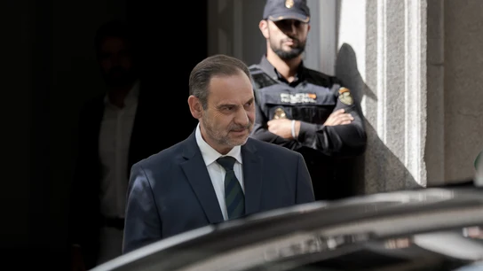 El exministro de Transportes José Luis Ábalos en el Tribunal Supremo El exministro de Transportes José Luis Ábalos en el Tribunal Supremo