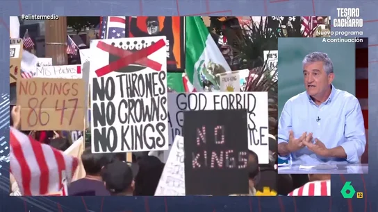 Fesser asegura que "EEUU se la juega este sábado en la manifestación": "Demostrarán sin están hasta las narices de Trump o no" Fesser asegura que "EEUU se la juega este sábado en la manifestación": "Demostrarán sin están hasta las narices de Trump o no"