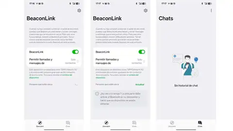Chatea sin conexión con BeaconLink Chatea sin conexión con BeaconLink