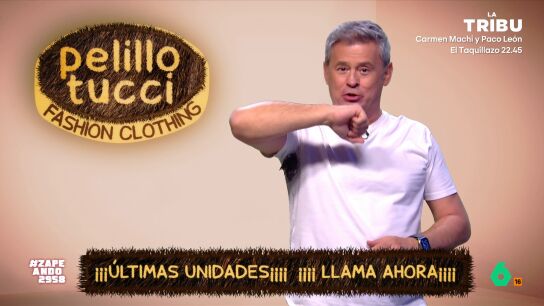 La celebrity ha lanzado un nuevo producto en Skims: unos tangas con pelo sint&eacute;tico simulado el vello p&uacute;bico. El zapeador se aprovecha de la idea de Kardashian para lanzar unas camisetas con pelo en la axila y la espalda. 