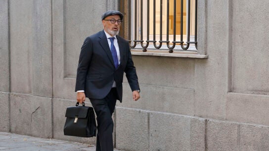El letrado Jacobo Teijelo, del equipo de defensa del ex secretario de Organizaci&oacute;n del PSOE Santos Cerd&aacute;n