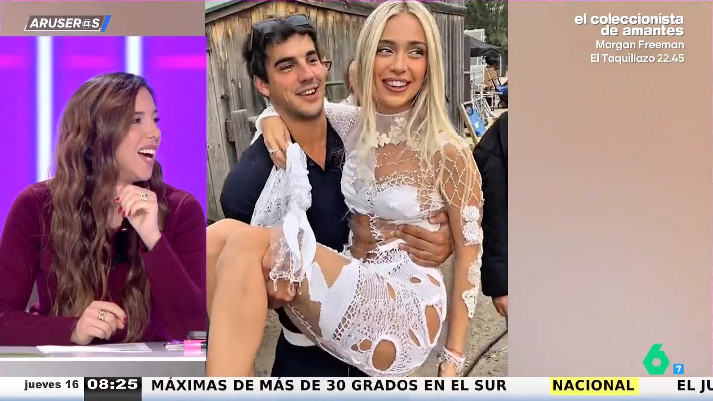 Ana Mena y Óscar Casas, como nunca: así es el vídeo de las tomas falsas de su videoclip Ana Mena y Óscar Casas, como nunca: así es el vídeo de las tomas falsas de su videoclip