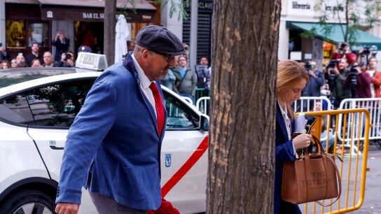 Koldo Garc&iacute;a, exasesor de Jos&eacute; Luis &Aacute;balos, a su llegada al Tribunal Supremo