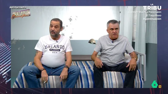 'Ábalos' cuela un móvil para 'Santos Cerdán' en un vis a vis: "Tú y yo somos 'bros'" La sitcom de El Intermedio se traslada hasta la cárcel de Soto del Real donde está 'Santos Cerdán'. Allí, descubre que 'Ábalos' ha ido a visitarle para coordinar su estrategia y evitar que Koldo y Aldama les hundan.