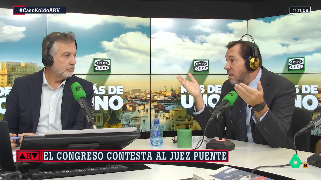 Puente, "sorprendido" por la reflexión del juez, afirma que "Ábalos no sería diputado si dependiera del PSOE"