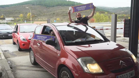 Un conductor denuncia el peaje del Huerna. Un conductor denuncia el peaje del Huerna.