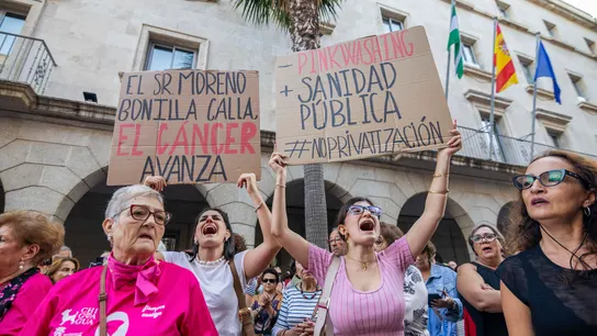 Movilización ciudadana por los fallos en el cribado del cáncer de mama en Andalucía. Movilización ciudadana por los fallos en el cribado del cáncer de mama en Andalucía.