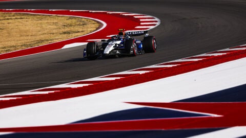 Carlos Sainz durante la qualy del GP de EE.UU.