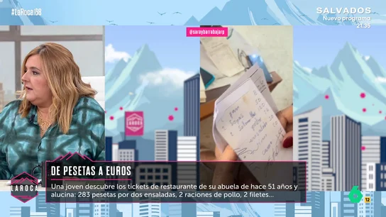 Pilar Vidal, nostálgica con la peseta: "Yo tenía 500 pesetas (3 euros) de paga y era la más rica del mundo" Pilar Vidal, nostálgica con la peseta: "Yo tenía 500 pesetas (3 euros) de paga y era la más rica del mundo"