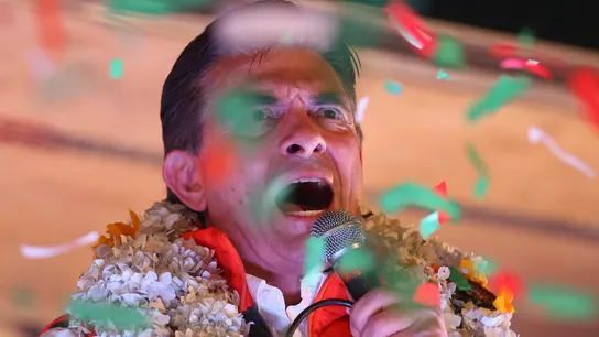 Rodrigo Paz pronuncia un discurso tras ganar la segunda vuelta electoral en Bolivia Rodrigo Paz pronuncia un discurso tras ganar la segunda vuelta electoral en Bolivia