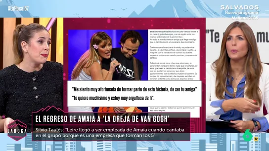 Amaia Montero borra un post de Instagram en el que mostraba su cariño a Pablo Benegas antes de las últimas polémicas de La Oreja de Van Gogh Amaia Montero borra un post de Instagram en el que mostraba su cariño a Pablo Benegas antes de las últimas polémicas de La Oreja de Van Gogh