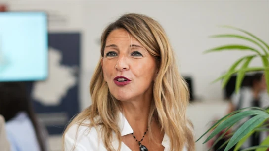 Imagen de archivo de Yolanda Díaz. Imagen de archivo de Yolanda Díaz.