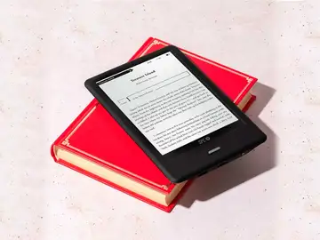 Un lector de libros electrónicos Un lector de libros electrónicos