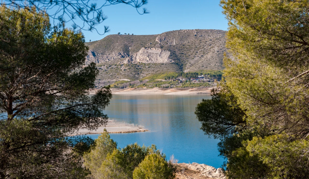 Embalse en Guadalajara